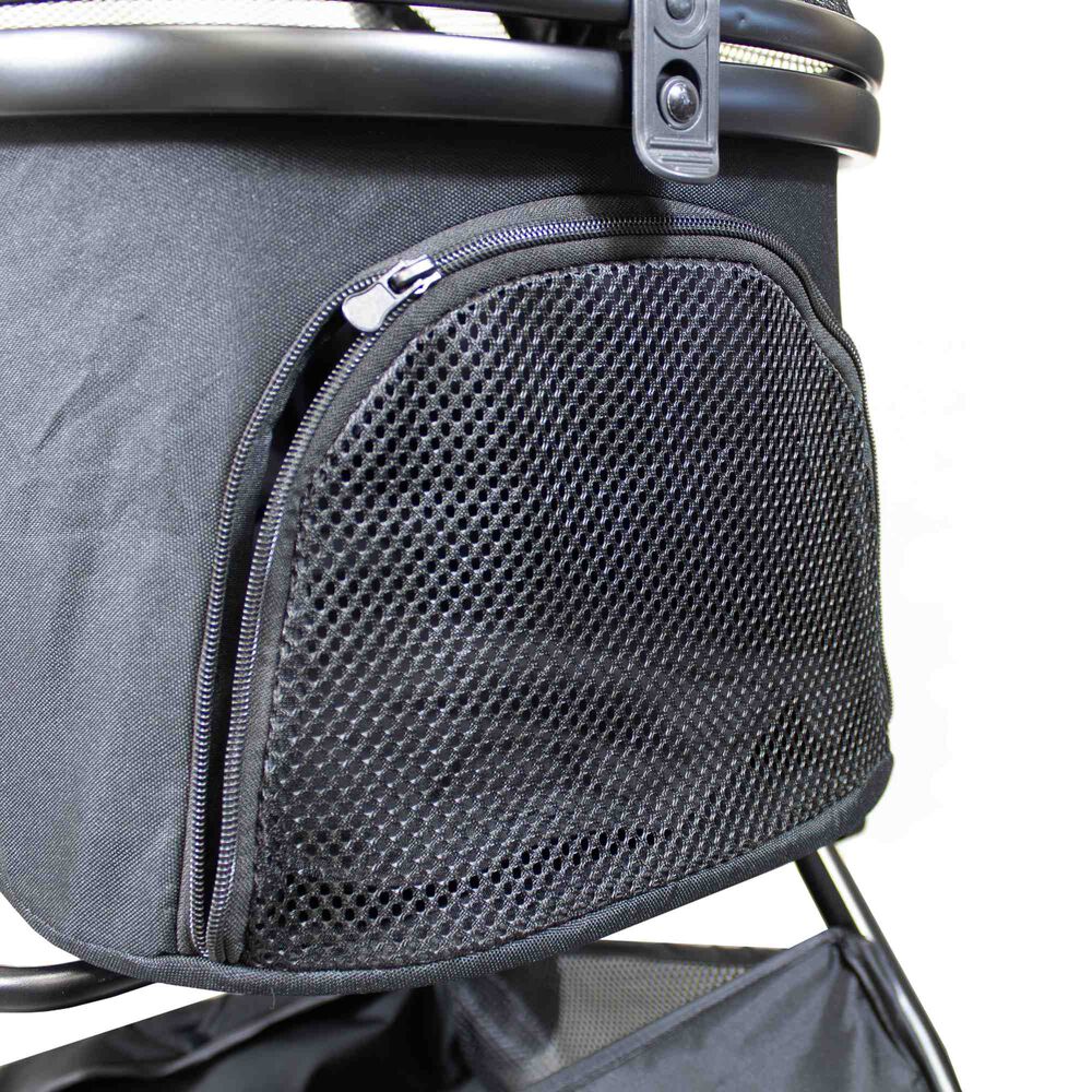 Coche Para Mascotas Premium Maine Negro image number 6.0