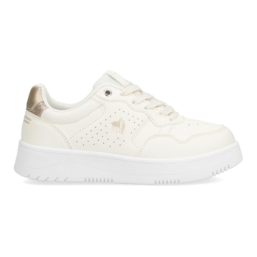 Zapatilla Infantil Niña The King's Polo Club Beige image number 2.0