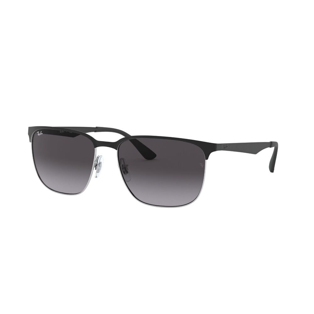 Lentes De Sol Black On Silver Ray-ban image number 1.0