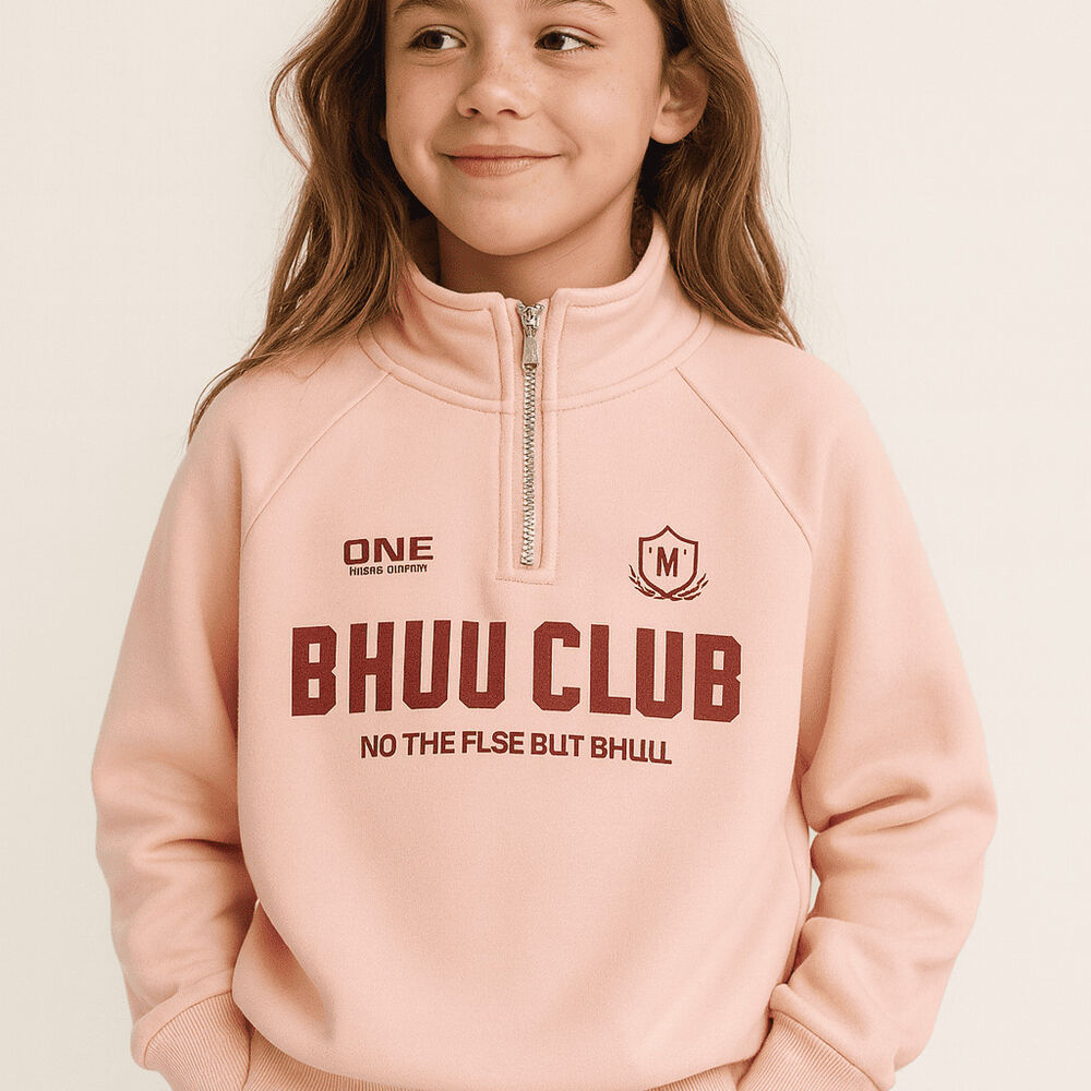 Polerón Kids Oversized Algodón Estilo Urbano image number 0.0