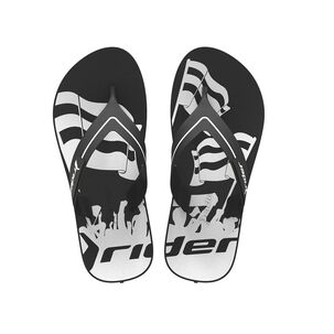 Sandalia Hombre Negro/blanco Strike Rider