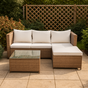 Juego De Terraza Casaideal Crf730 Bahia / 4 Personas