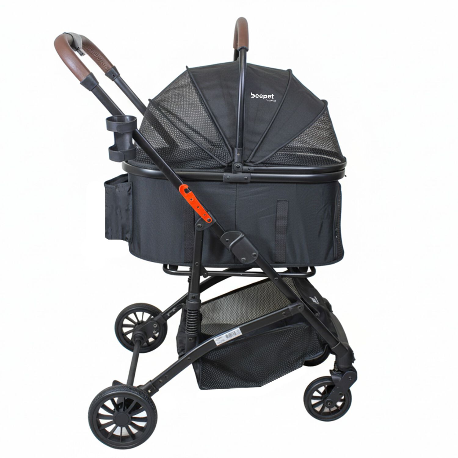 Coche Para Mascotas Premium Maine Negro image number 1.0