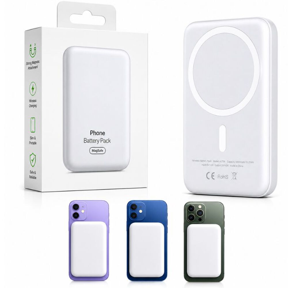 GENERICO Magsafe Battery Pack Wireless Iphone Portátil Alternativo