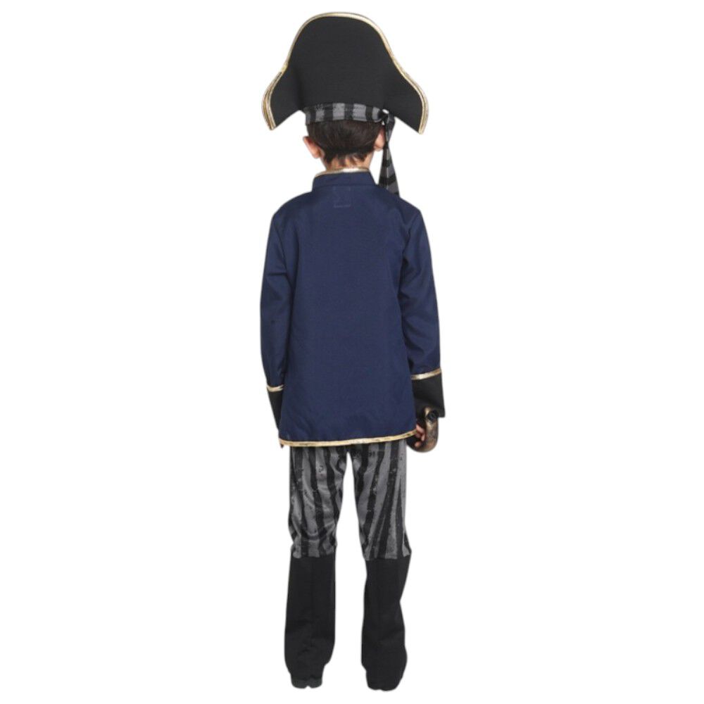 Disfraz Infantil Pirata Corsario Azul image number 2.0