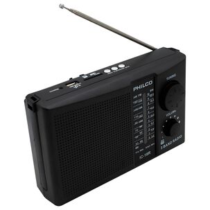 Radio Am / Fm Multibandas Recargable A Pilas Y Corriente 18r