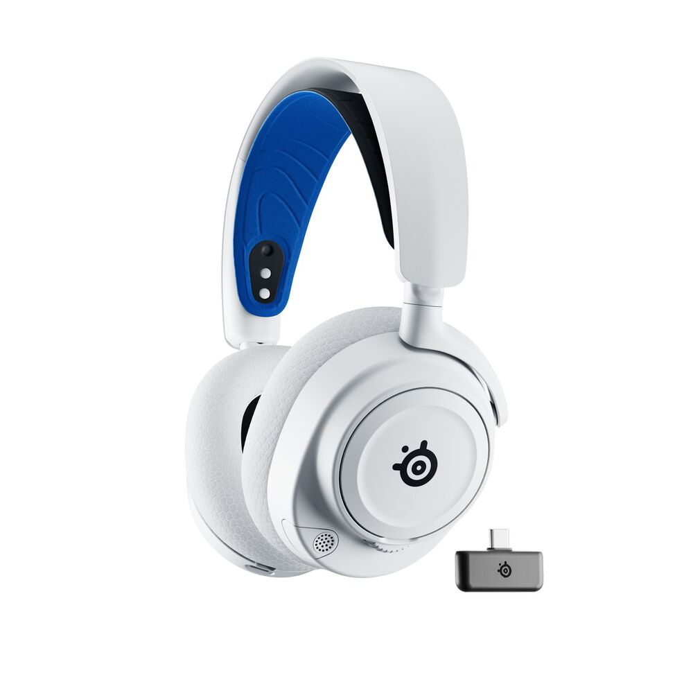 Aud&iacute;fonos Gamer Steelseries Nova 7 Ps Inal&aacute;mbrico Blancos image number 8.0