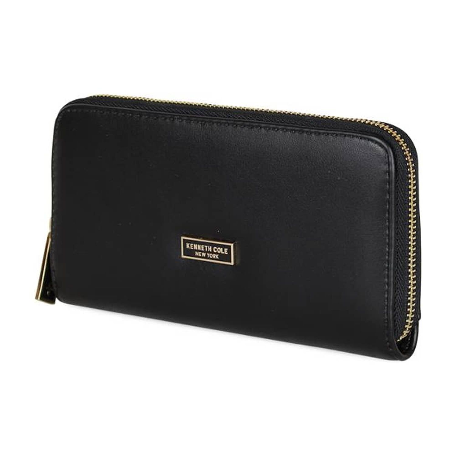 Billetera Mujer Goldy Negra Kenneth Cole image number 1.0