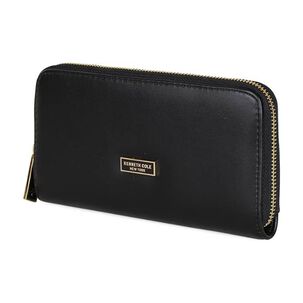 Billetera Mujer Goldy Negra Kenneth Cole