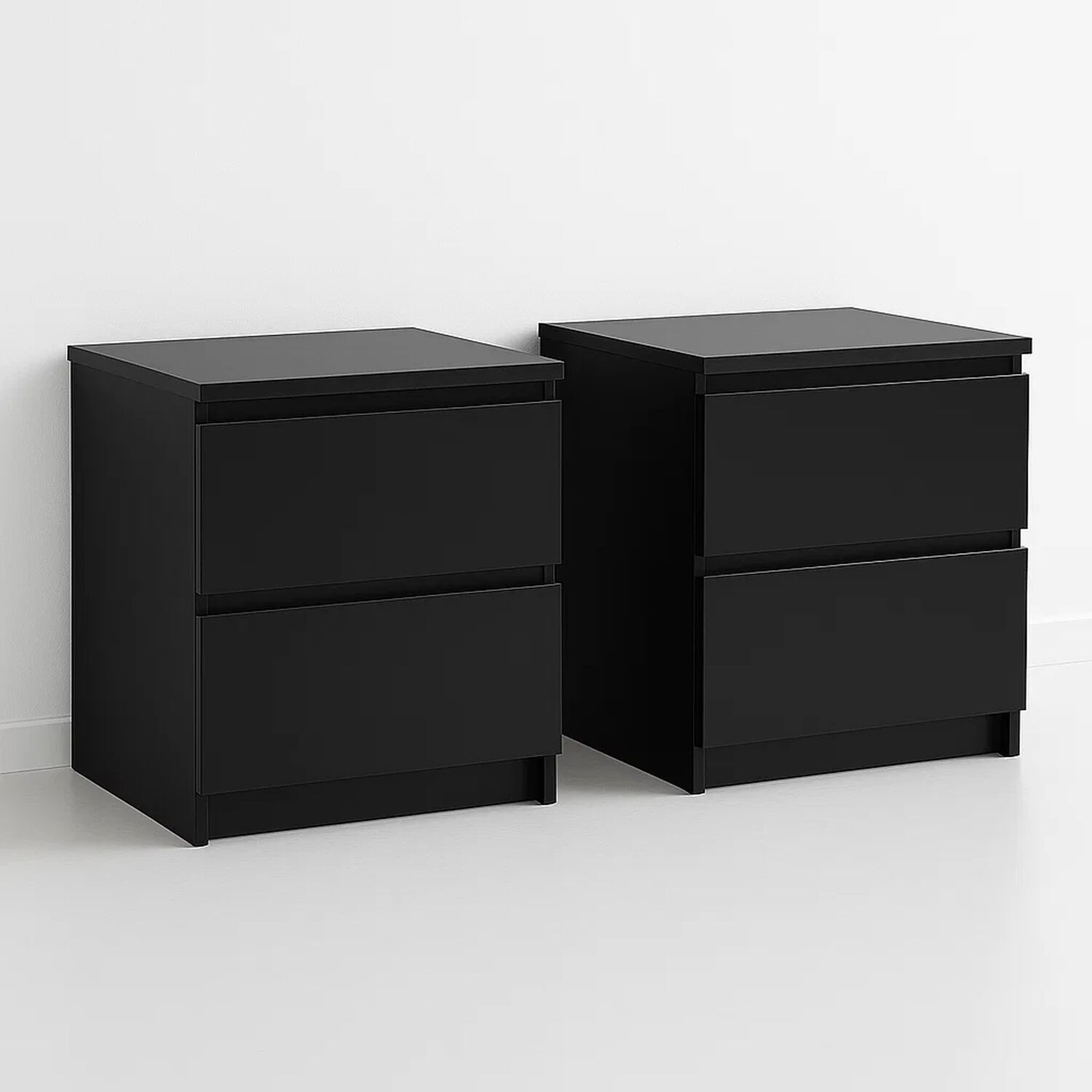 Pack De 2 Veladores Cajon Doble Minimal 30x40 Oscuro image number 0.0