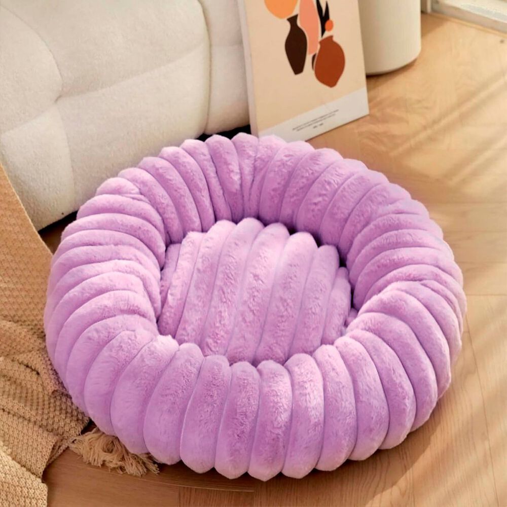 Cama Suave Redonda Antideslizante Para Mascotas 70cm image number 2.0