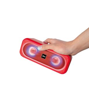 Parlante Bluetooth Mlab Extrem Bass Tws 8908 Red Color Rojo