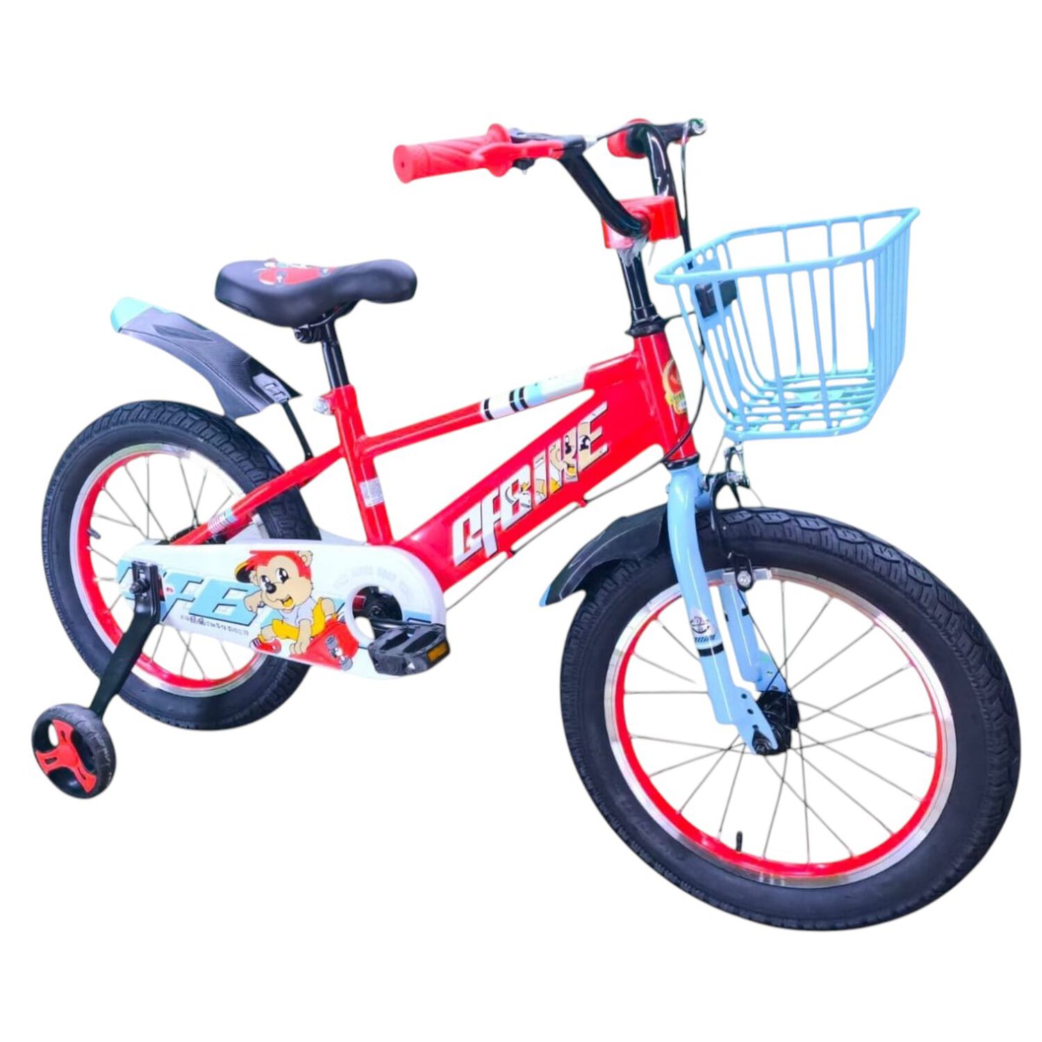 Bicicleta Aro 16 Infantil Cfbike Rojo/celeste image number 1.0