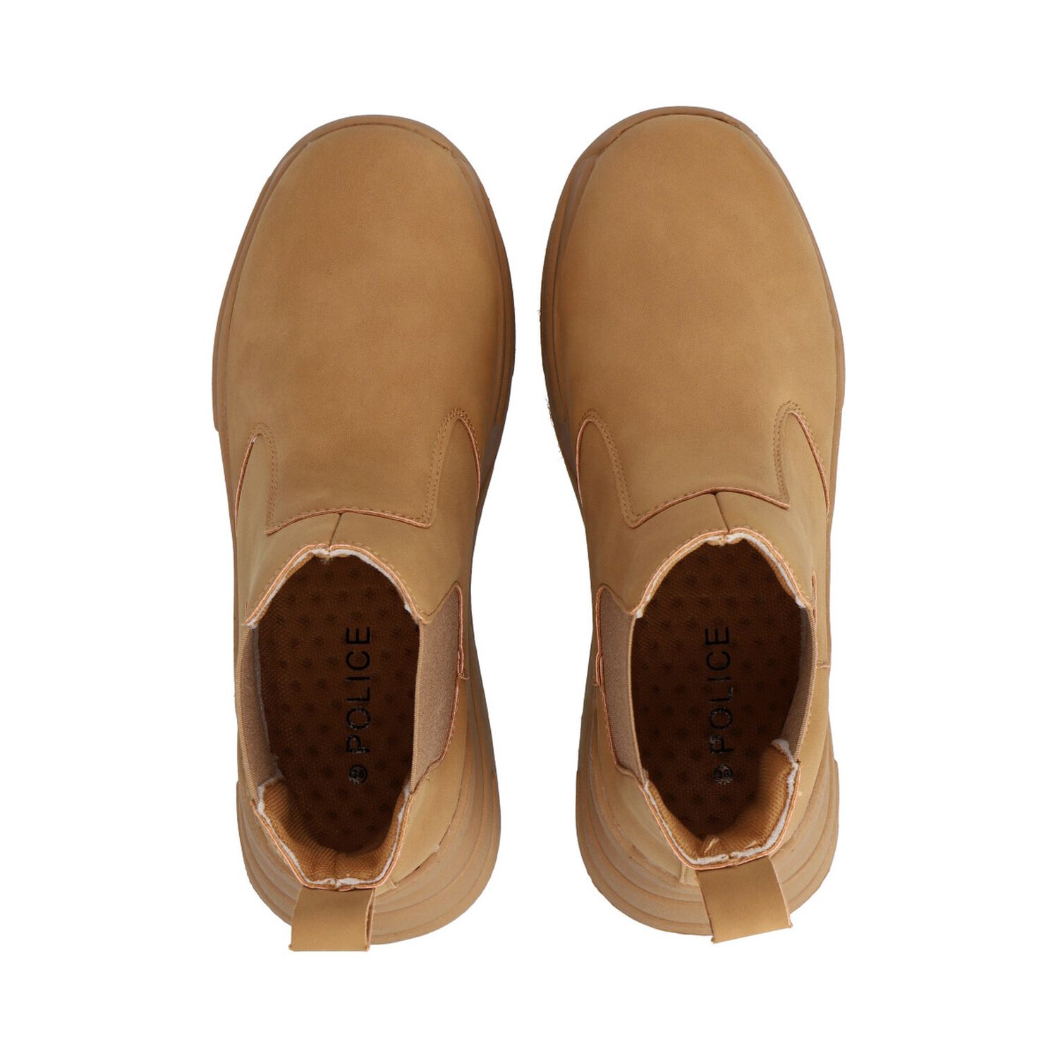 Botin Mujer Caf&eacute; Plataforma Dunkin Police image number 1.0