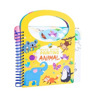 Libro Mágico Cuaderno Didáctico Niños Para Pintar Con Agua