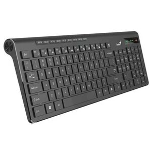Teclado Inalambrico Usb Ergonomico Multimedia Slimstar 7230