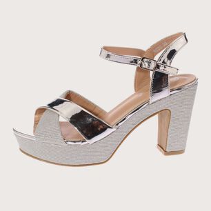 Sandalia Fiesta Plateado Andarina Art. 5w220silver