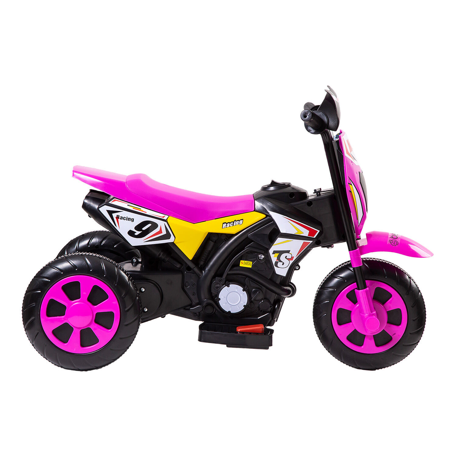 Moto El&eacute;ctrica Cross Rosa Bebesit image number 4.0