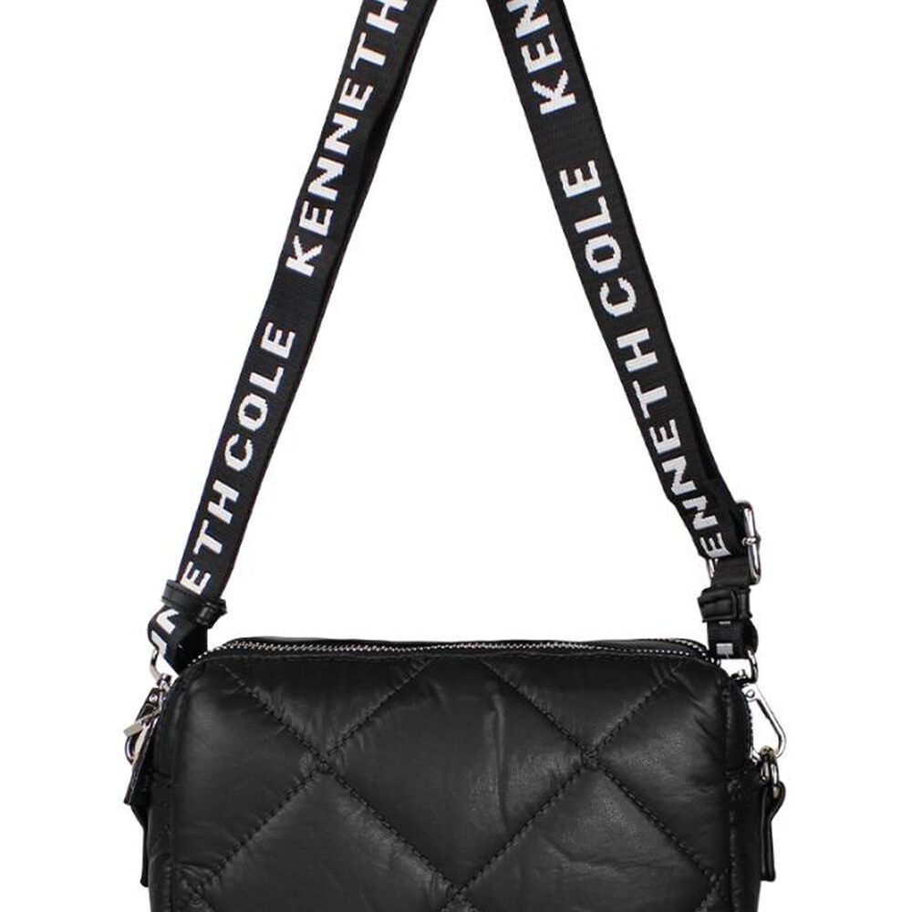 Cartera Acolchada Peyton Negra Kenneth Cole image number 0.0