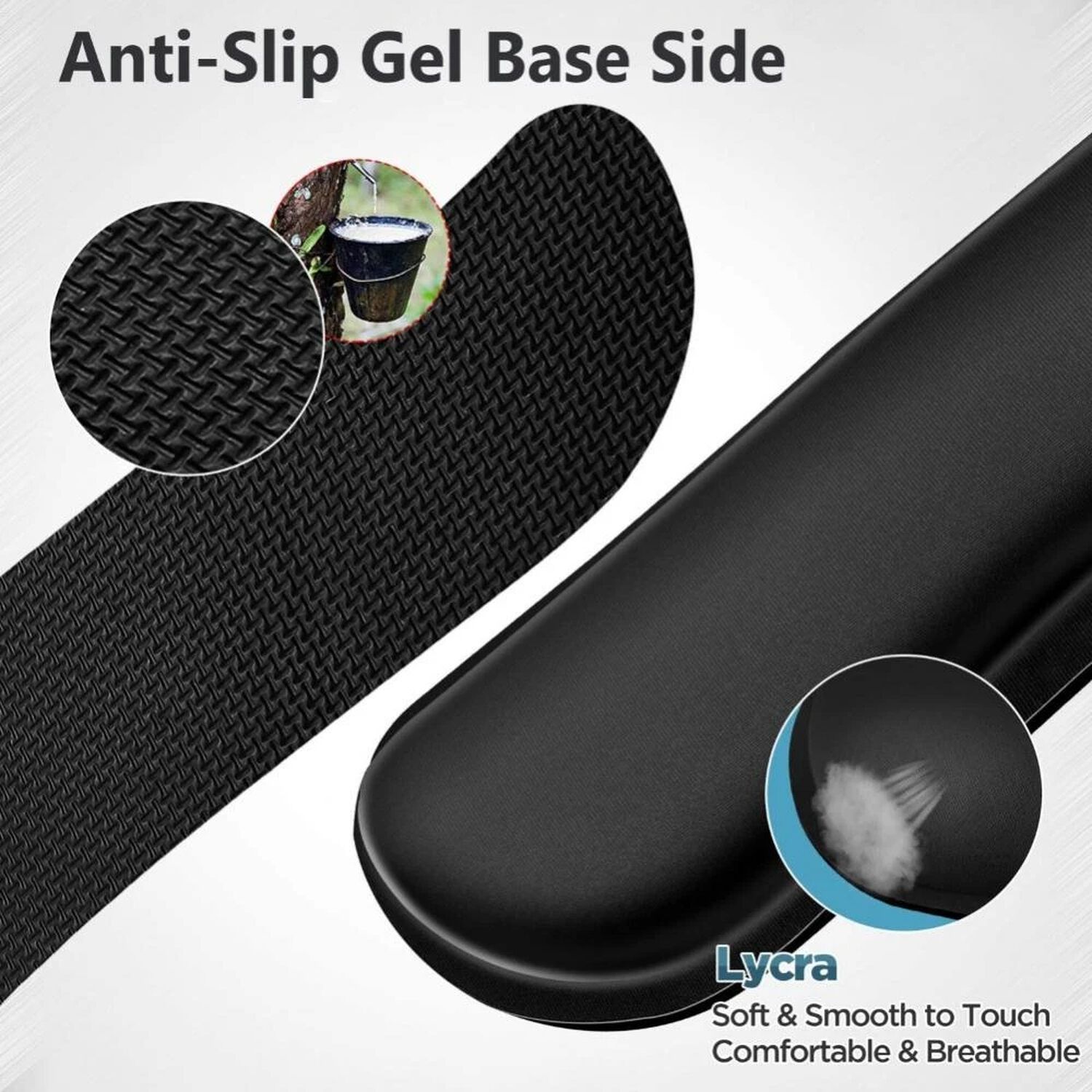 Apoya Mu&ntilde;ecas Para Teclado Ultra Ergon&oacute;mico Wrist Rest 00250 image number 7.0