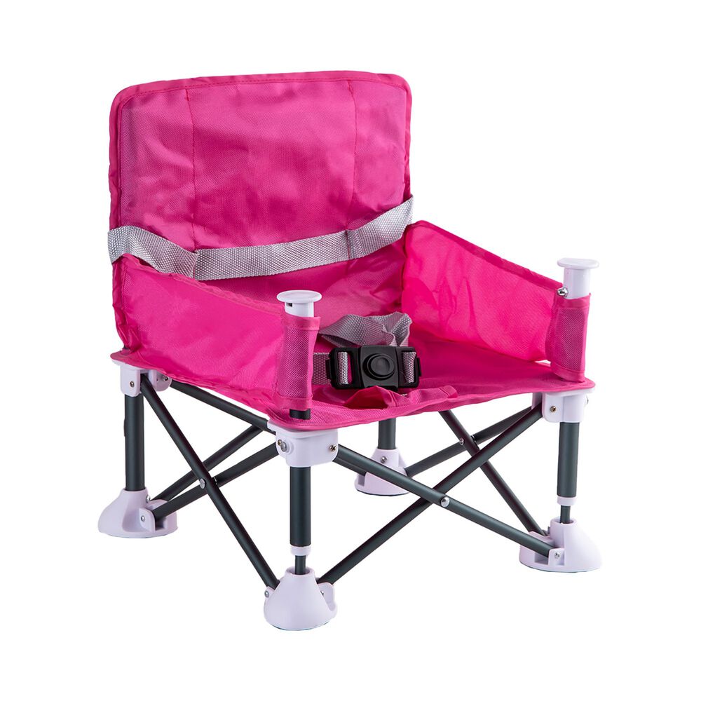 Silla De Comer Plegable Camping Xt01 Rosa image number 2.0