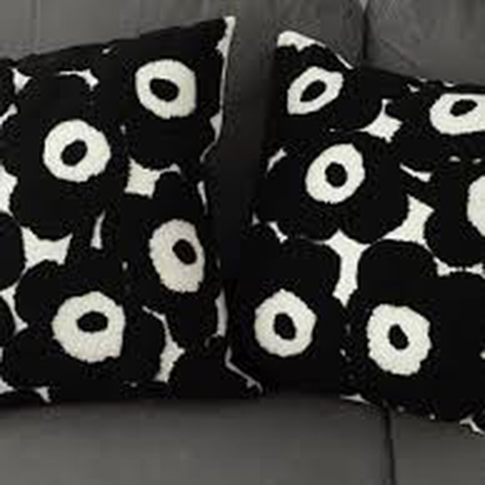 Set De 2 Cojines Bordados De Flor image number 1.0