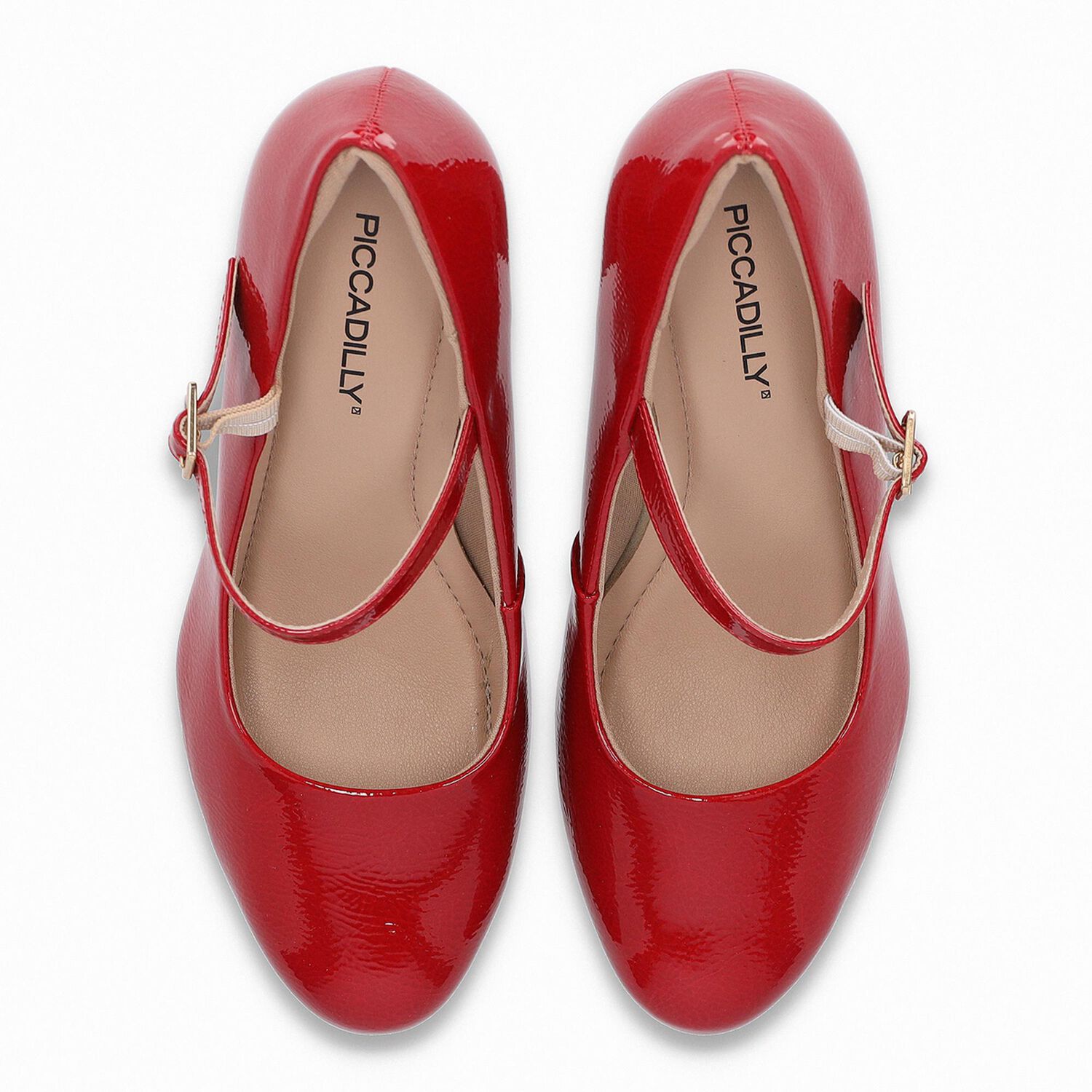 Zapato Mary Jane Mujer Rojo Evelin Piccadilly image number 1.0
