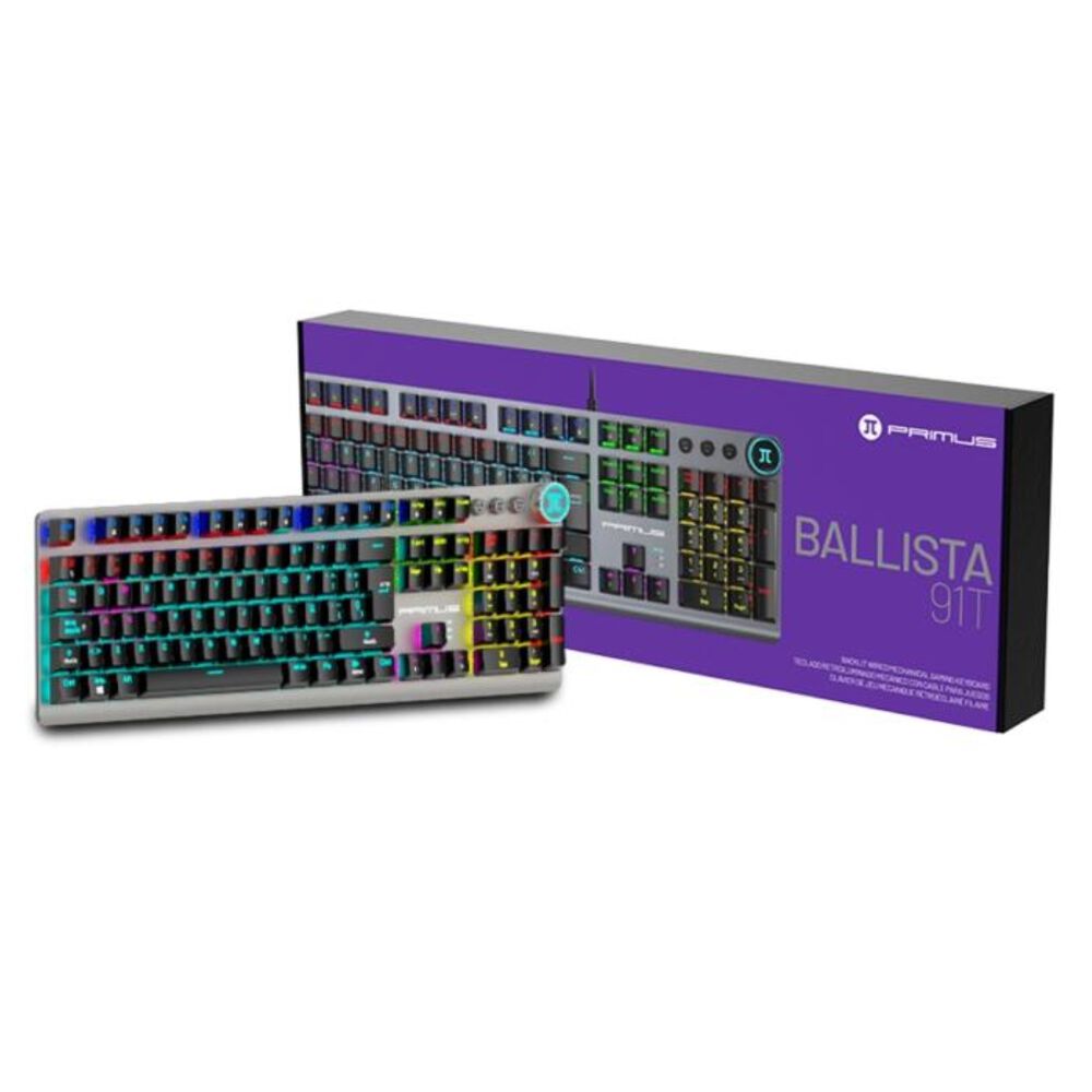 Teclado Gamer Primus Ballista 91t Switch Red Wired Usb image number 4.0