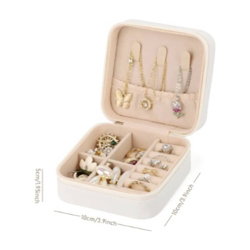 Joyero Estuche Organizador - Crema image number 3.0