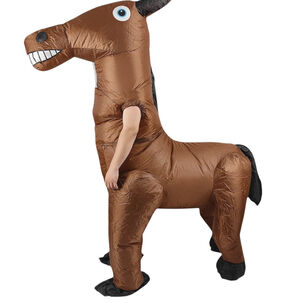 Disfraz Inflable Caballo Adulto Disfraz Inflable Caballo Adulto