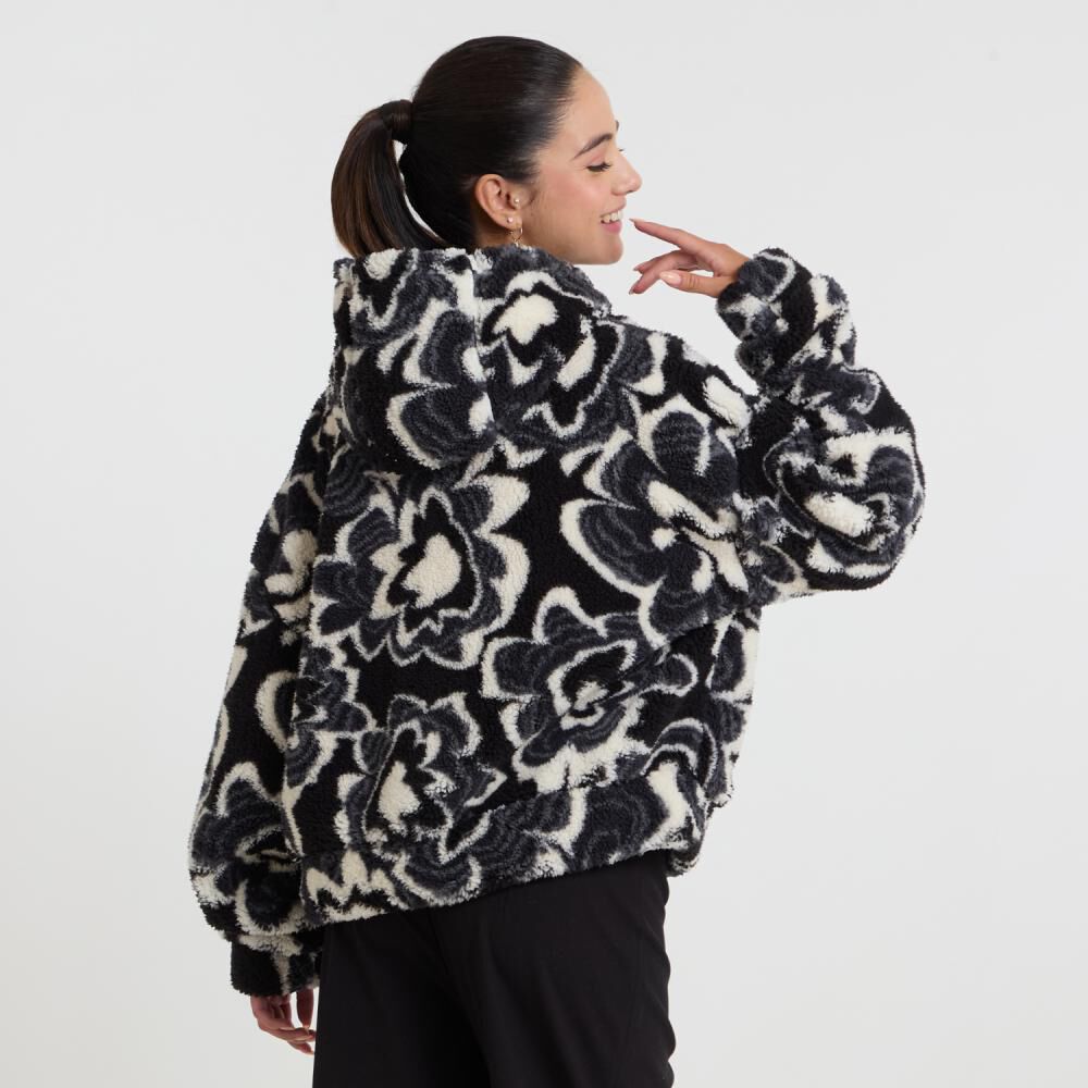 Chaqueta Regular Cuello Redondo Con Capucha Mujer Freedom image number 3.0