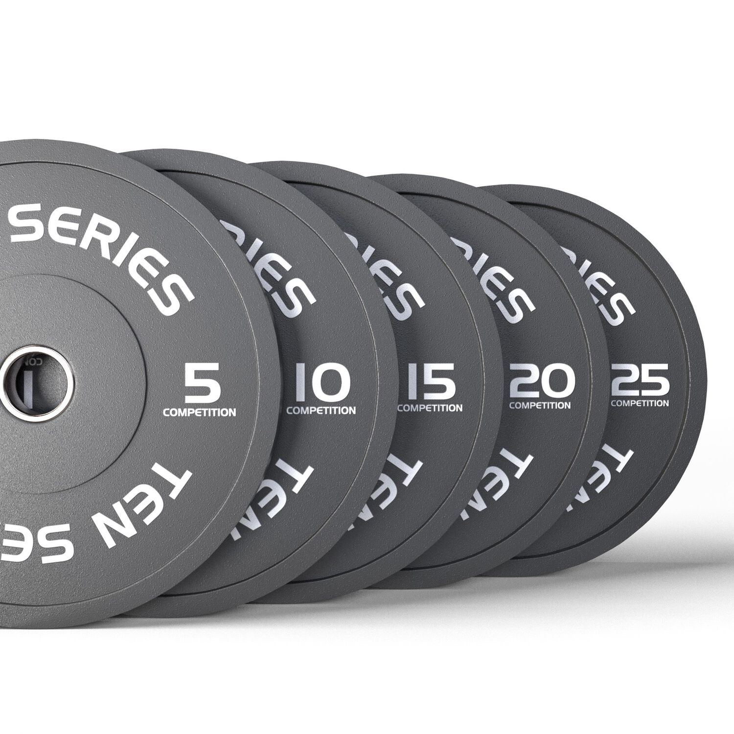 Disco Ol&iacute;mpico Bumper Ten Series 10 Kg image number 2.0
