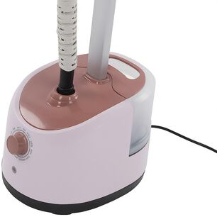 Plancha A Vapor Vertical 2 En 1 De Pie Con Soporte Y Ruedas