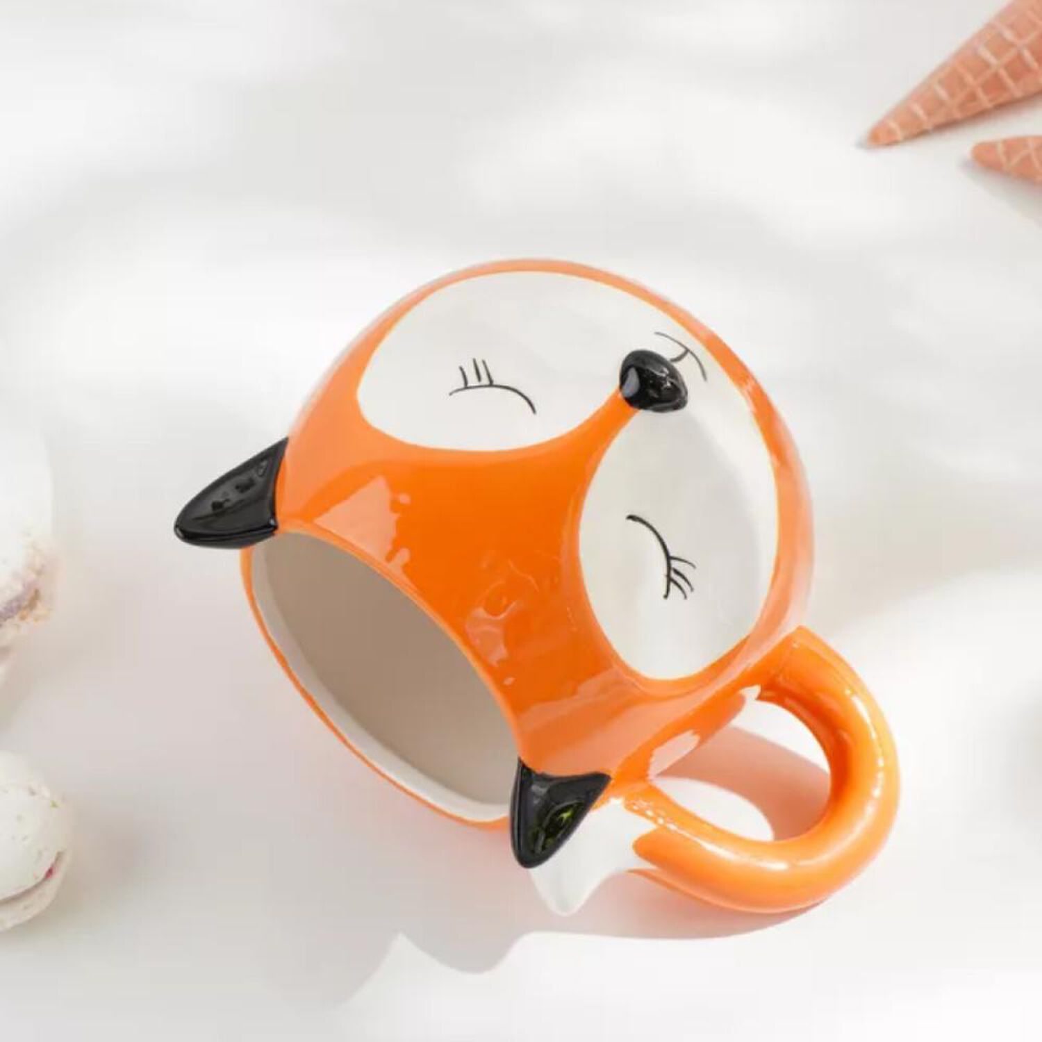 Taz&oacute;n Zorrito Fox Mug Ojos Cerrado image number 3.0