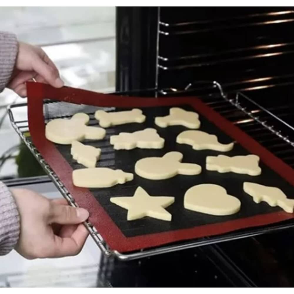 2 Laminas De Silicona Tapete Horno Microperforado 30x40cm image number 3.0