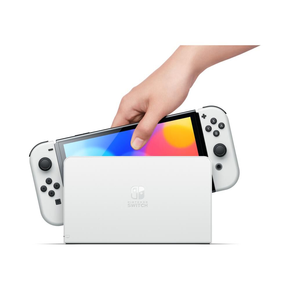 Consola Nintendo Switch Oled White Joy-Con image number 3.0