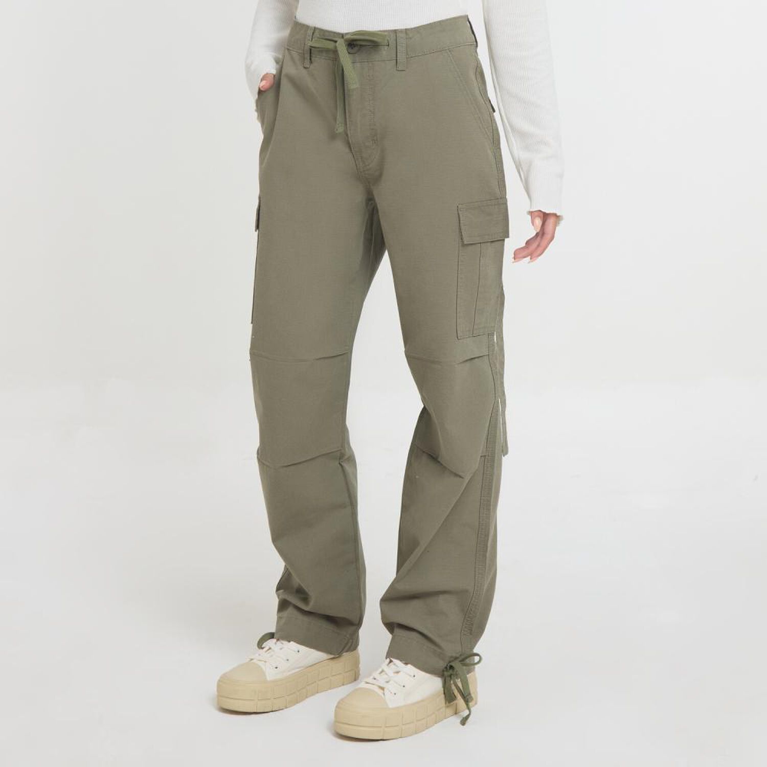 Pantal&oacute;n Tiro Medio Cargo Mujer Ocean Pacific image number 2.0
