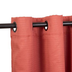 Set Cortina Blackout Emb. 8pzas Arg. 140x220 Terra Frutillar