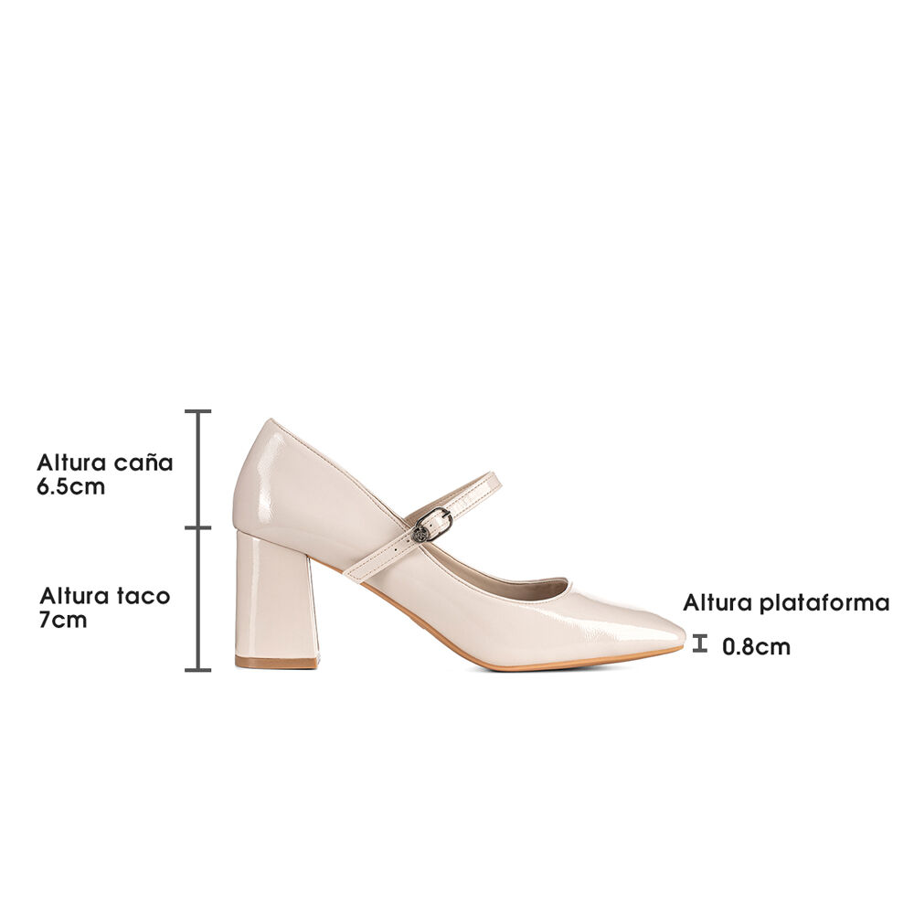 Zapatos Beige Casual Mujer Weide Gh106 image number 6.0