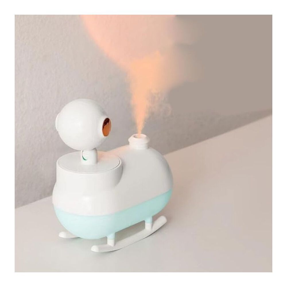 Mini Humidificador De Aire Portátil Led Aromatico Azul image number 0.0