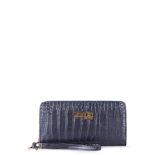 Billetera De Mujer Jade Azul Carven