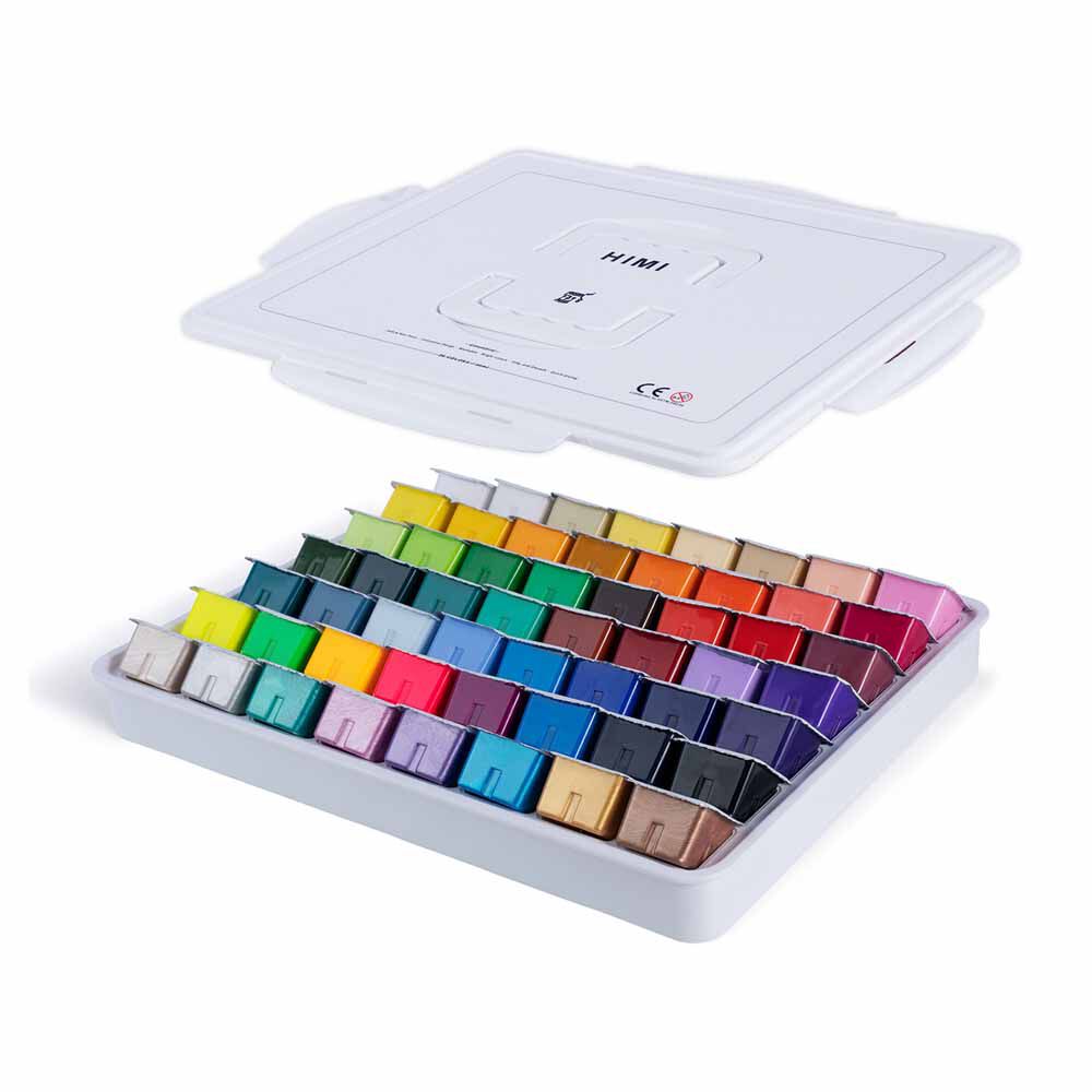 Set Himi Gouache 56 Colores / 30gr (estuche Blanco) image number 11.0