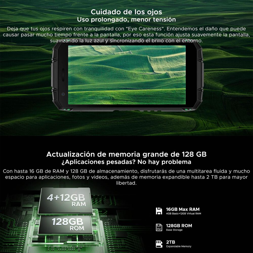 Doogee Fire 3 Pro: Compacto Rugged Todo Terreno Resistente image number 7.0