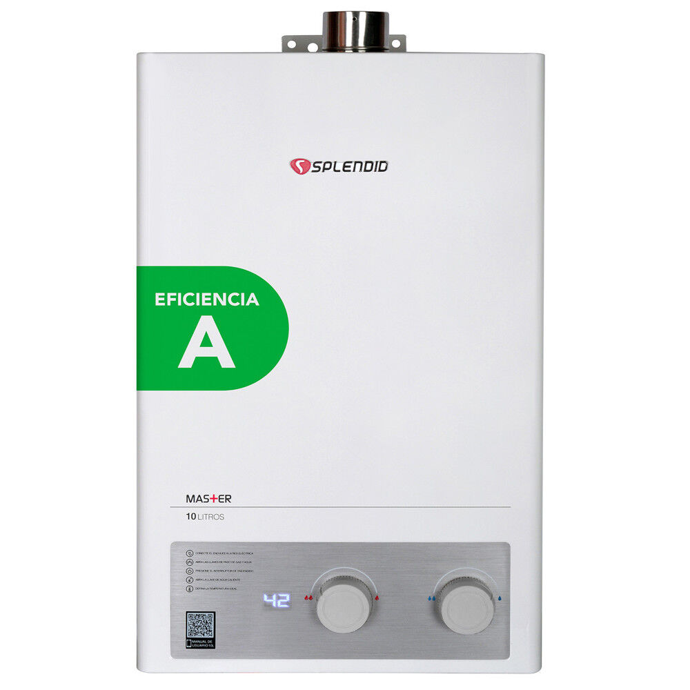 Calefont 10 Litros Gas Licuado Tiro Forzado Splendid image number 0.0