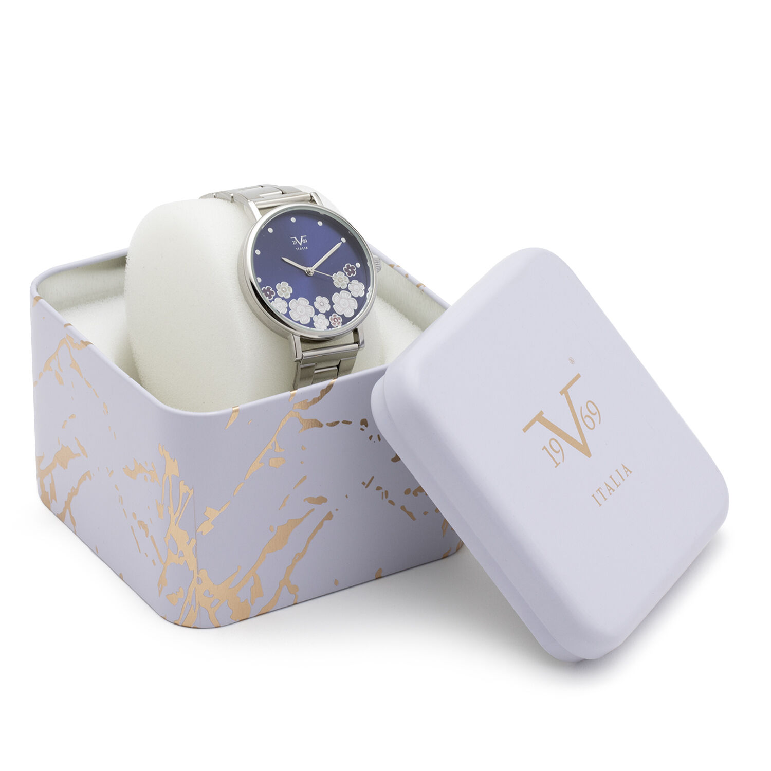 Reloj 19v69 Italia V1969-267-1 Plateado Mujer image number 3.0