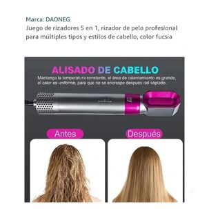 Cepillo Secador Ondulador De Pelo 5 En 1 Multifuncional