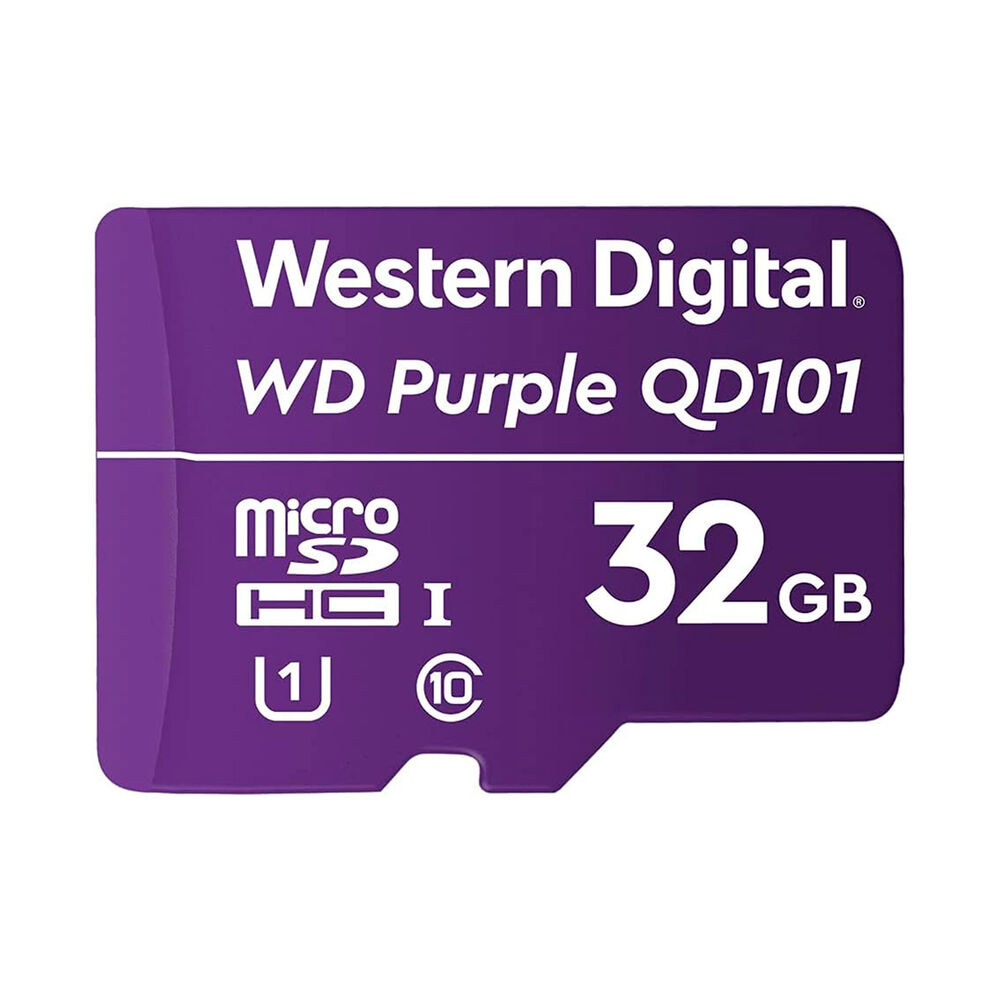 Tarjeta De Memoria Microsd 32gb Wd Purple Sdhc Clase 10 4k image number 1.0