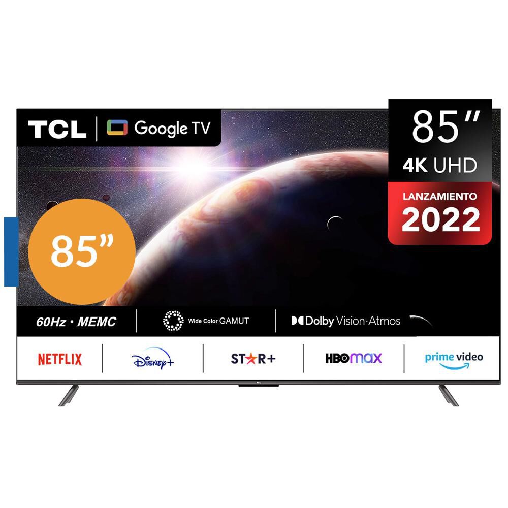 Led 85" TCL 85P735 / Ultra HD 4K / Smart TV image number 0.0
