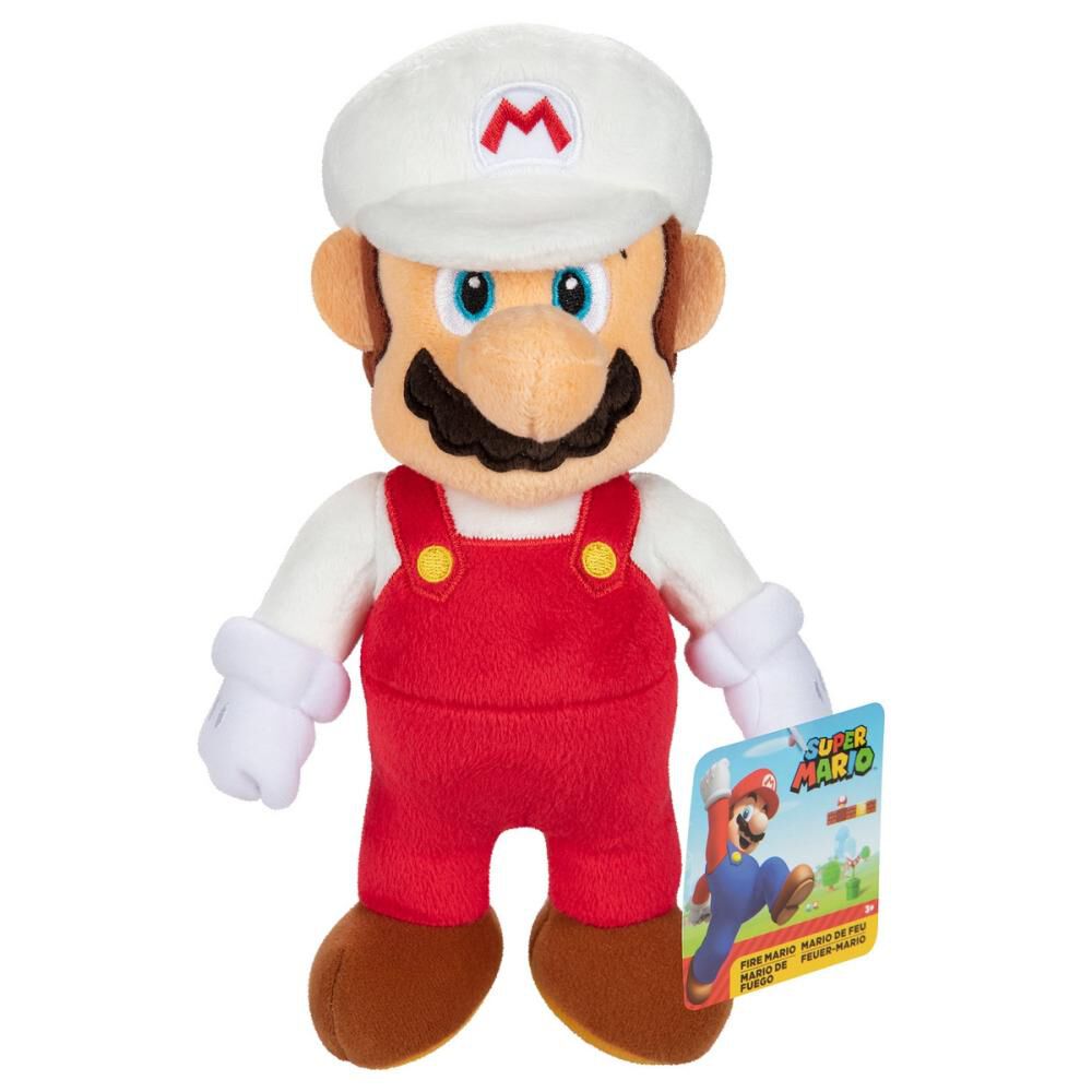 Peluche Mario Bross Super Mario Fuego 23 Cm image number 0.0