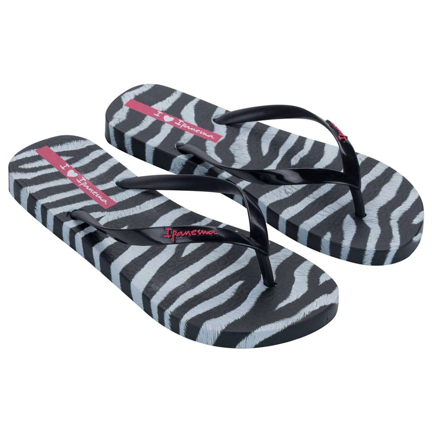 Sandalia Mujer Rosa/negro Trendy Print Ipanema image number 1.0
